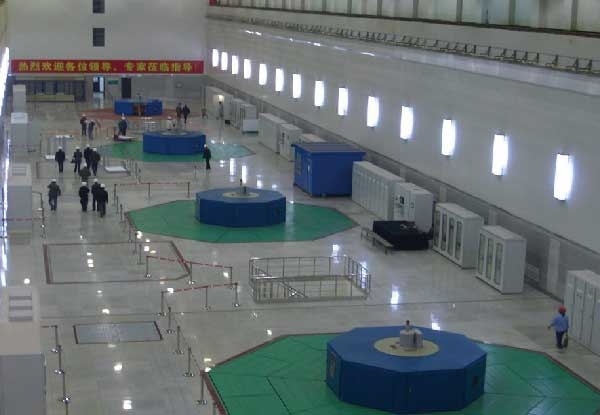 尼泊爾博迪科西水電站室內(nèi)廠(chǎng)房